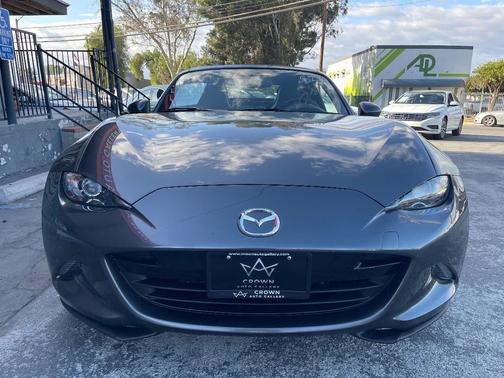 Blue Reflex Mica 2017 Mazda MX-5 Miata RF Grand Touring