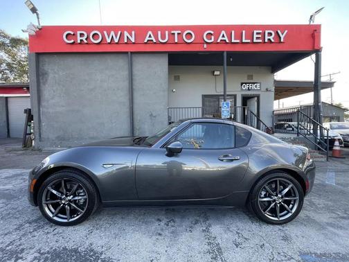 Blue Reflex Mica 2017 Mazda MX-5 Miata RF Grand Touring