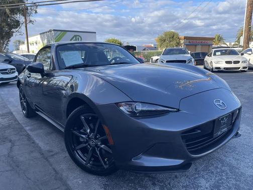 Blue Reflex Mica 2017 Mazda MX-5 Miata RF Grand Touring