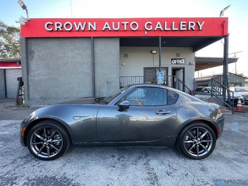 Blue Reflex Mica 2017 Mazda MX-5 Miata RF Grand Touring