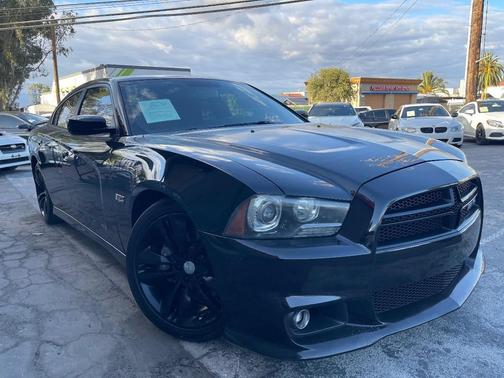 Pitch Black 2012 Dodge Charger SRT8 Superbee