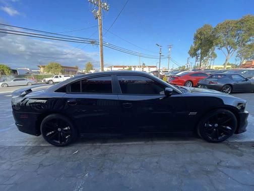 Pitch Black 2012 Dodge Charger SRT8 Superbee