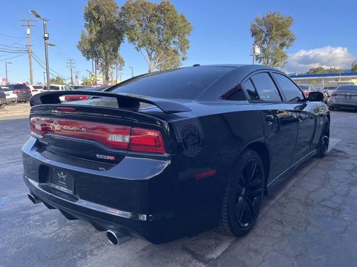 Pitch Black 2012 Dodge Charger SRT8 Superbee