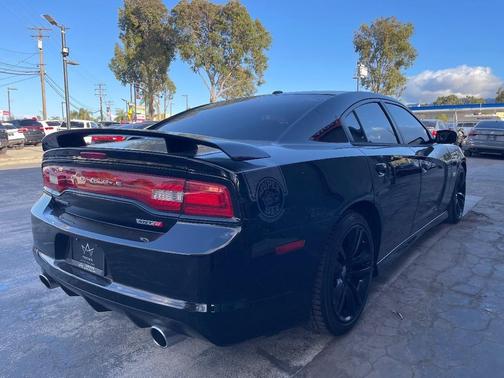 Pitch Black 2012 Dodge Charger SRT8 Superbee