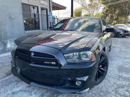 Pitch Black 2012 Dodge Charger SRT8 Superbee