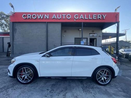 Cirrus White 2015 Mercedes-Benz GLA-Class GLA 45 AMG