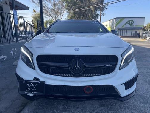 Cirrus White 2015 Mercedes-Benz GLA-Class GLA 45 AMG