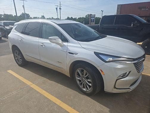 White Frost Tri-Coat 2024 Buick Enclave Avenir