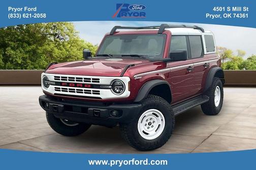 Ruby Red Metallic Tinted Clearcoat 2026 Ford Bronco Heritage Edition
