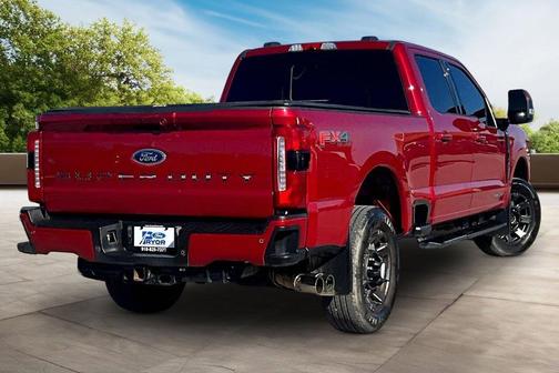 Red Metallic 2023 Ford F-250 Lariat