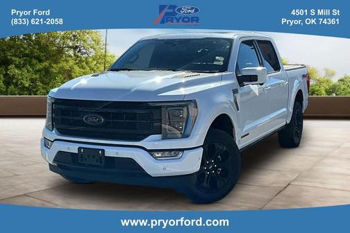 Star White 2023 Ford F-150 Platinum