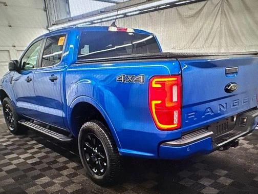 Blue 2021 Ford Ranger XLT
