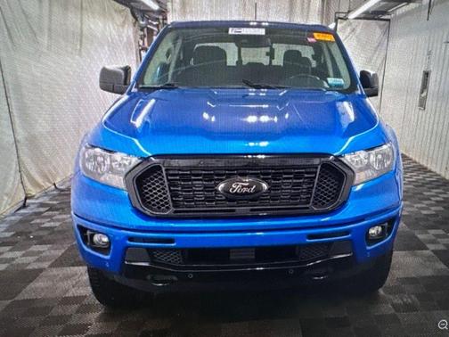 Blue 2021 Ford Ranger XLT