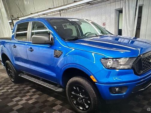 Blue 2021 Ford Ranger XLT