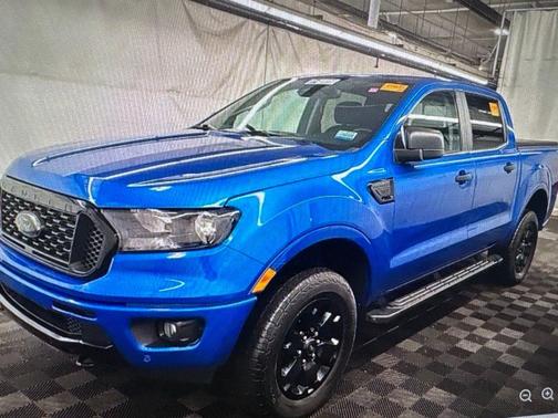 Blue 2021 Ford Ranger XLT