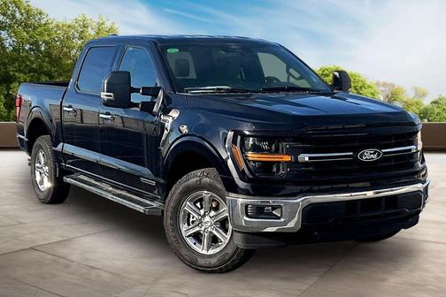 Agate Black Metallic 2025 Ford F-150 XLT