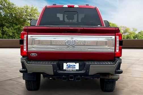 Red 2026 Ford F-350 King Ranch