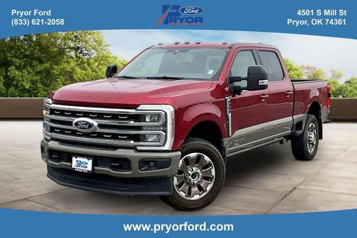 Red 2026 Ford F-350 King Ranch