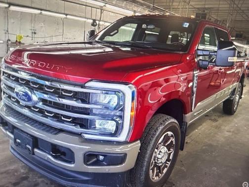 Red 2026 Ford F-350 King Ranch