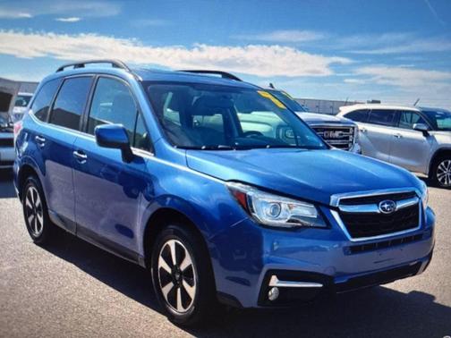 Quartz Blue Pearl 2017 Subaru Forester 2.5i Limited