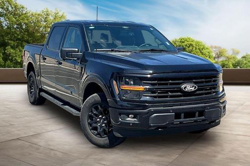 Agate Black Metallic 2025 Ford F-150 XLT