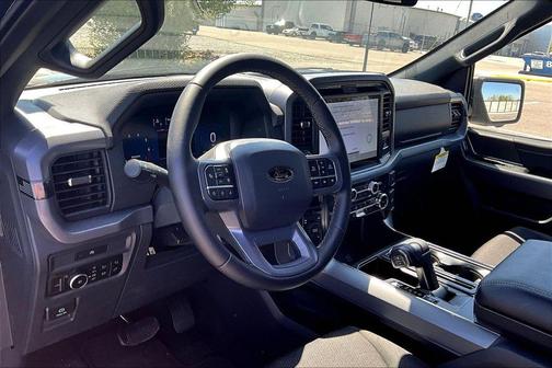 Agate Black Metallic 2025 Ford F-150 XLT