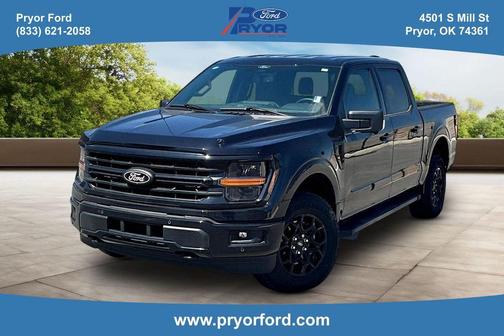 Agate Black Metallic 2025 Ford F-150 XLT