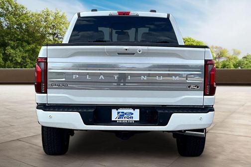 Star White 2026 Ford F-150 Platinum