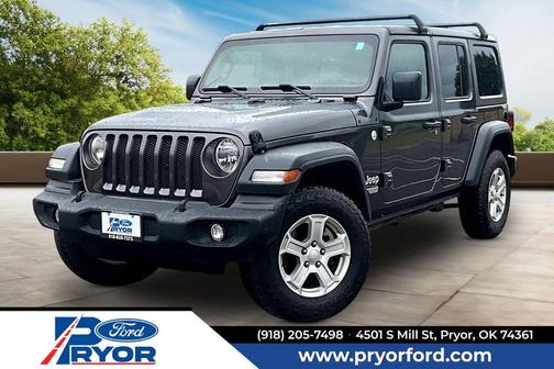 Granite Crystal Clearcoat Metallic 2018 Jeep Wrangler Unlimited Sport