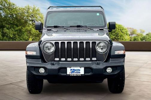 Granite Crystal Clearcoat Metallic 2018 Jeep Wrangler Unlimited Sport