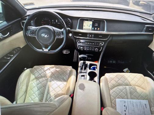 Snow White Pearl 2016 Kia Optima SXL Turbo