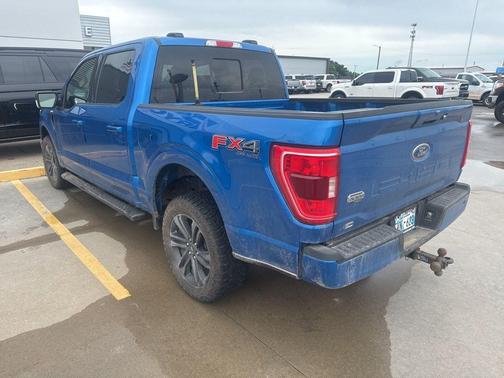 Velocity Blue Metallic 2021 Ford F-150 XLT