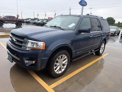 Blue 2016 Ford Expedition Limited