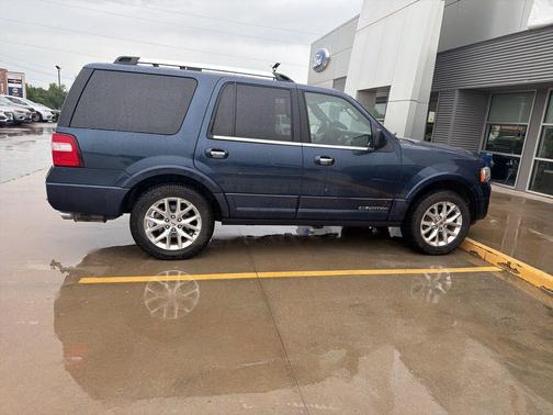 Blue 2016 Ford Expedition Limited