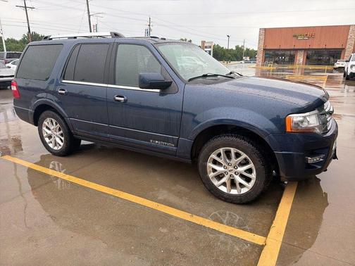 Blue 2016 Ford Expedition Limited