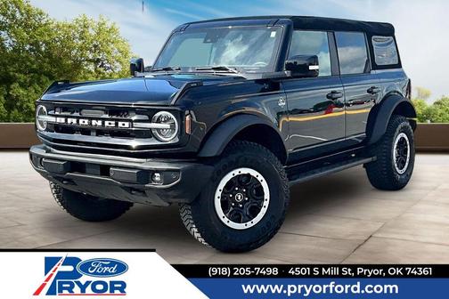 Shadow Black 2024 Ford Bronco Outer Banks
