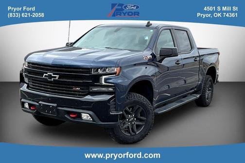 Blue Metallic 2022 Chevrolet Silverado 1500 Limited LT Trail Boss