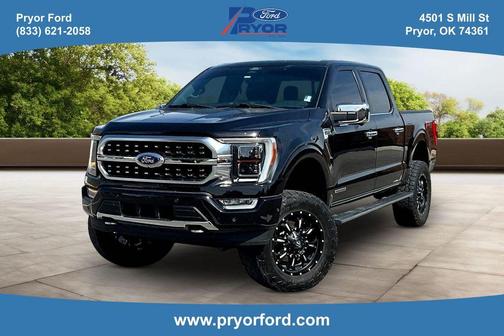Black Metallic 2022 Ford F-150 Platinum