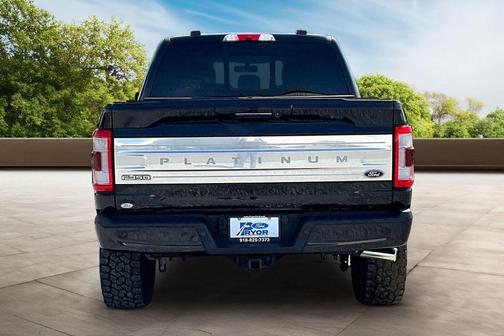 Black Metallic 2022 Ford F-150 Platinum