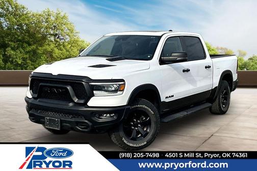 Bright White Clearcoat 2023 RAM 1500 Rebel
