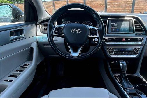 Machine Gray 2019 Hyundai SONATA SEL