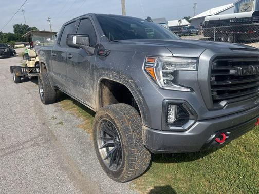 Satin Steel Metallic 2021 GMC Sierra 1500 AT4