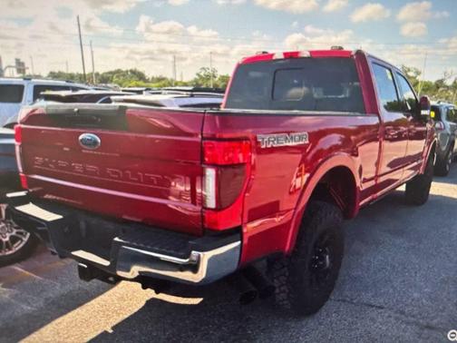 Red Metallic 2021 Ford F-350 Lariat Super Duty