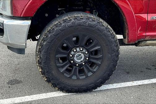 Red Metallic 2021 Ford F-350 Lariat Super Duty