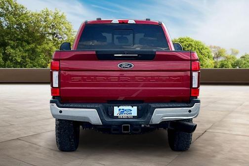 Red Metallic 2021 Ford F-350 Lariat Super Duty