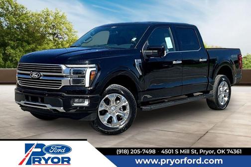 Agate Black Metallic 2026 Ford F-150 Platinum