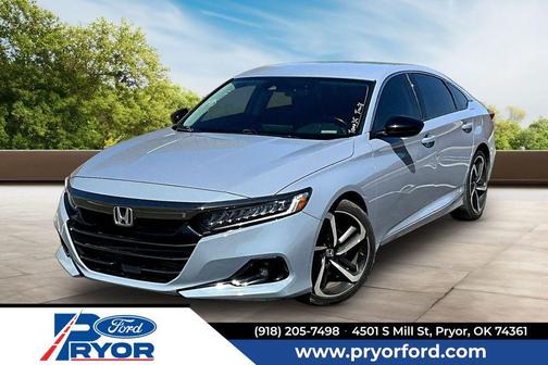 Gray 2022 Honda Accord Sport SE