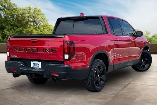 Red 2025 Honda Ridgeline Black Edition