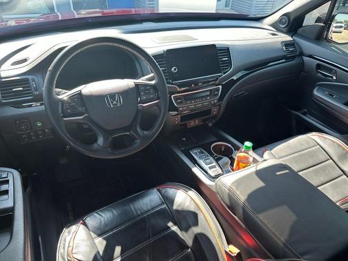 Red 2025 Honda Ridgeline Black Edition