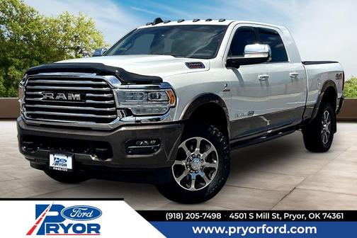 Pearl White 2022 RAM 2500 Longhorn